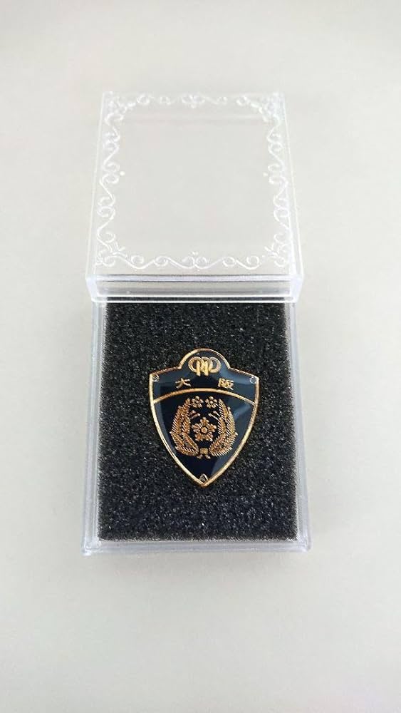 パイロット帽子用　エンブレム ピンバッジ 警備用品 帽章 4枚葉・8枚葉 4966 4965｜株式会社岡潮